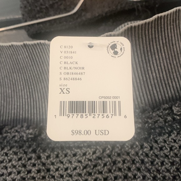 NWT Free People Black XS 100 % cotton maxi Skirt. - Picture 2 of 11